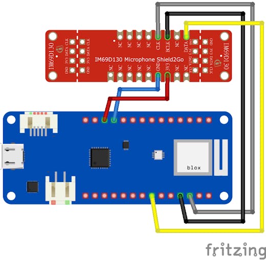 I2s Mems Microphone Im69d130 For Arduino Mkr And Infineon Xmc Arduino Project Hub 6389