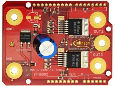 DC Motor Control Shield for Arduino BTN8982