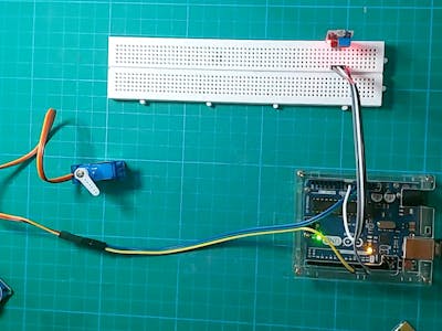 LDR servo controller