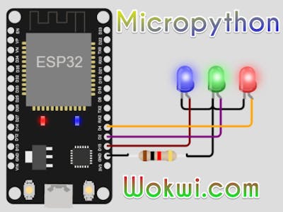 ESP32 Simulator 2022 - Learn ESP32 micropython programming