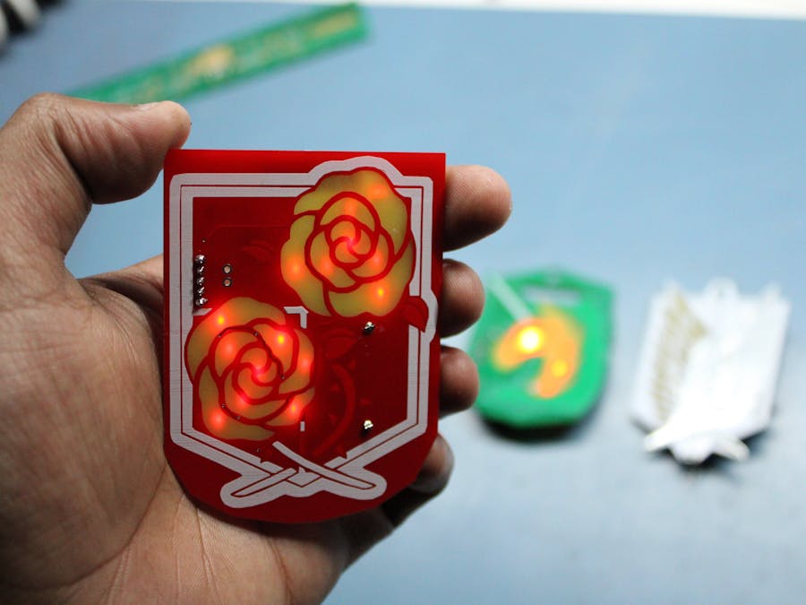Garrison Regiment PCB Badge from Attack on Titan