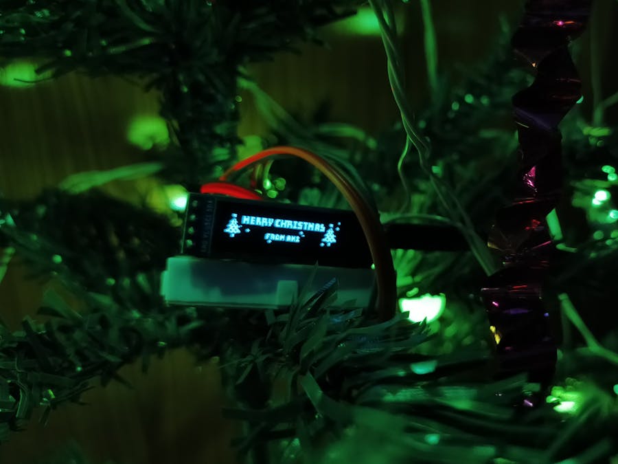 Christmas Carol with OLED and Buzzer