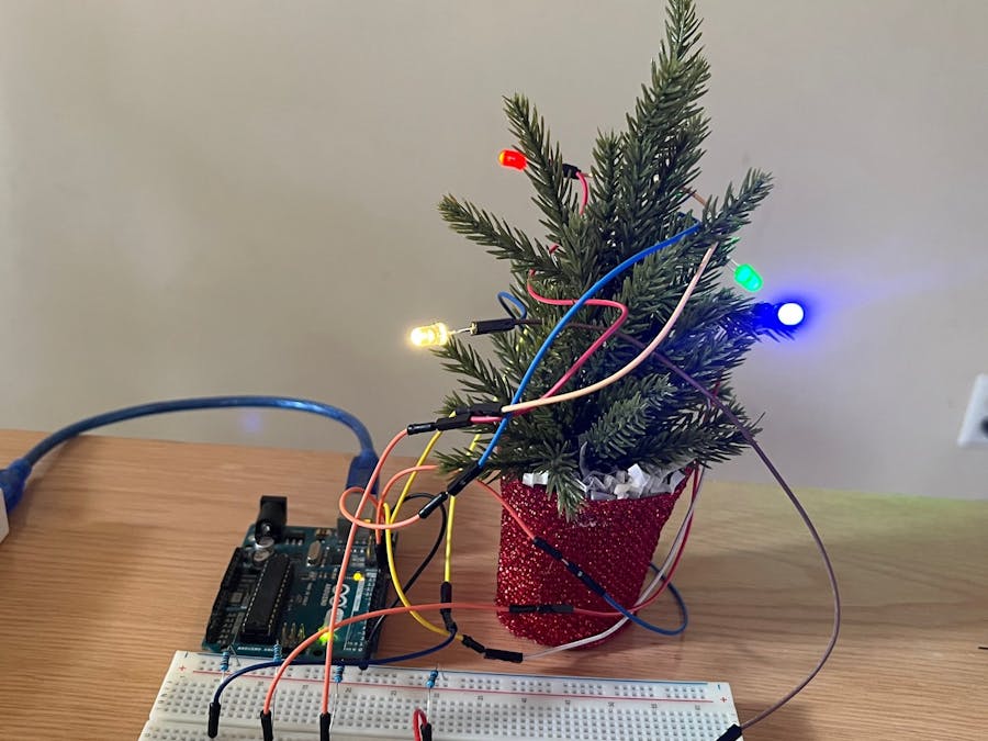Lighting System for Mini Christmas Tree