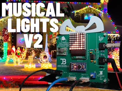 Automatic Synchronized Musical (Christmas) Lights Version...