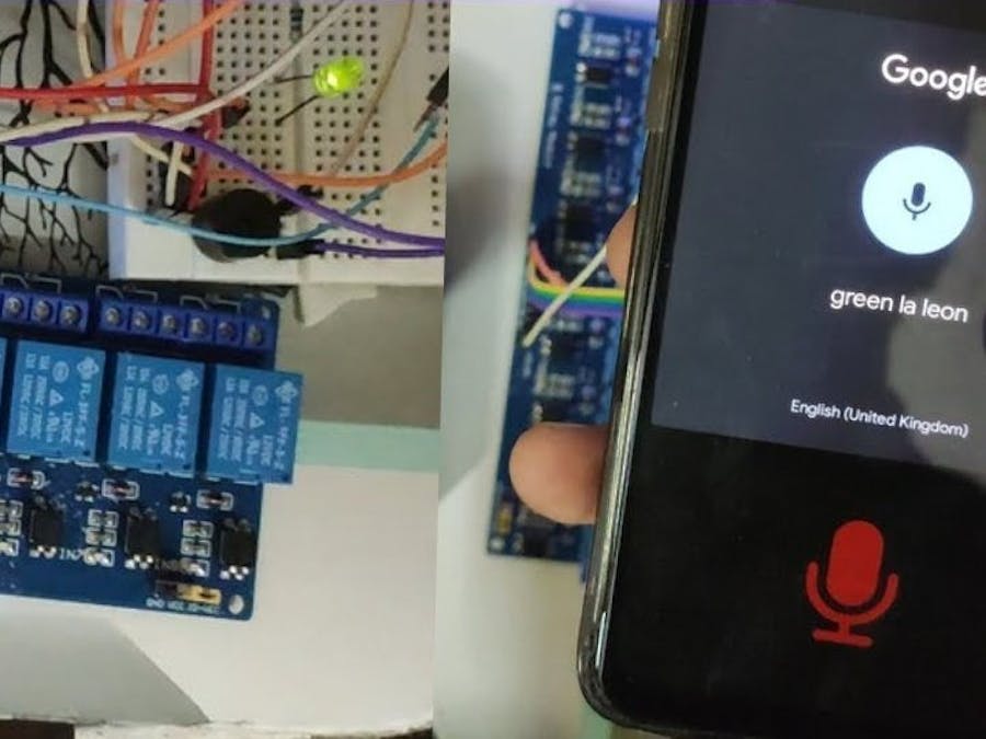 Home Automation with voice control Using Arduino UNO, HC-05
