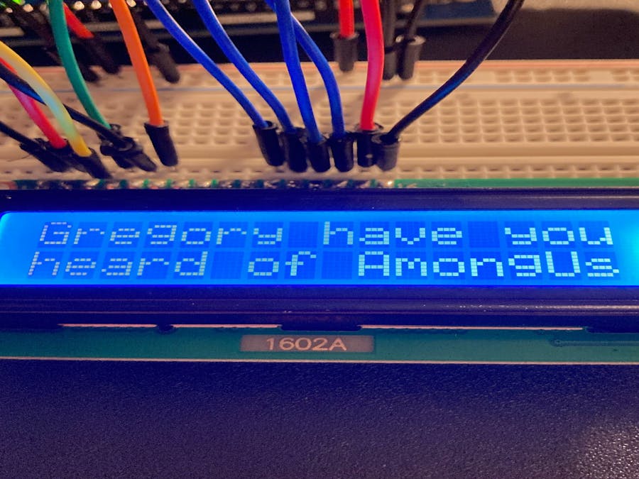 Gregory, have you heard of Among Us?