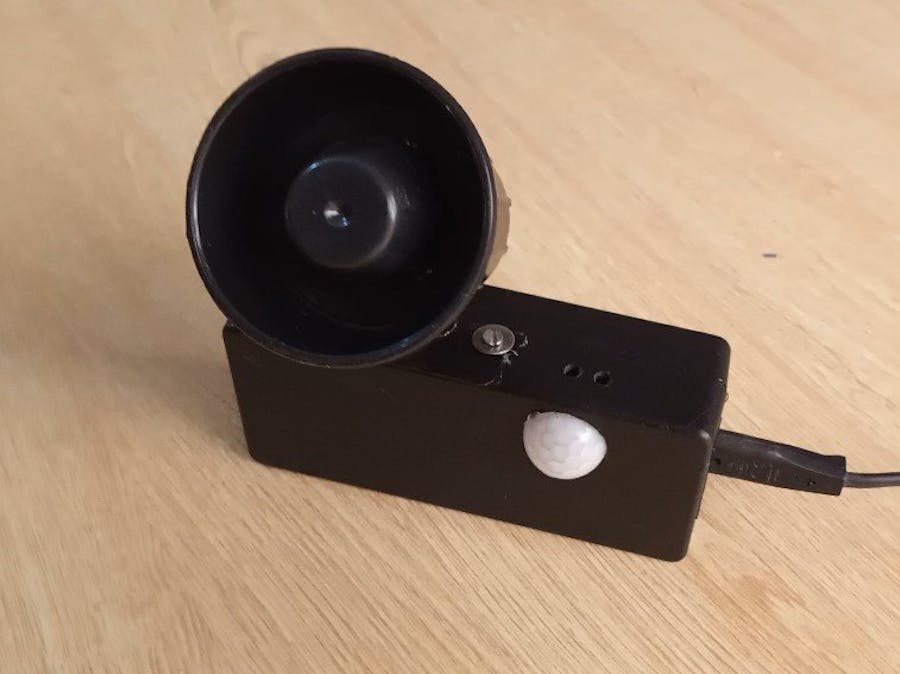 Motion Sensor Security Alarm