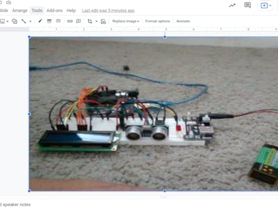 Arduino security alarm system