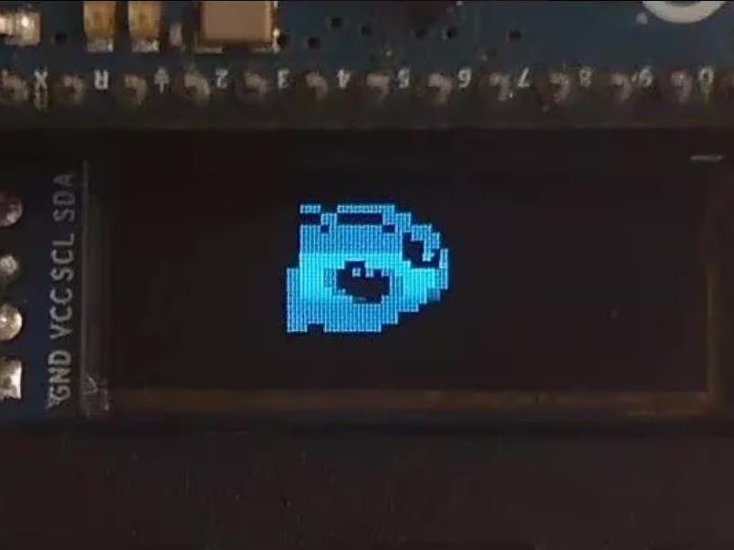 Pixel Art on OLED Display 