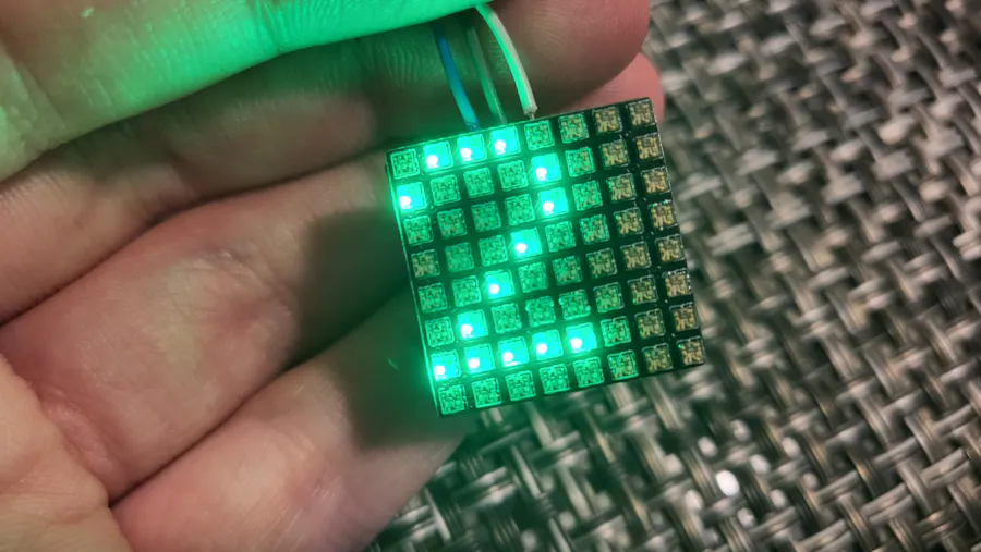 Shawn Maxwell's Compact Hand-Placed RGB LED Matrices Pack the