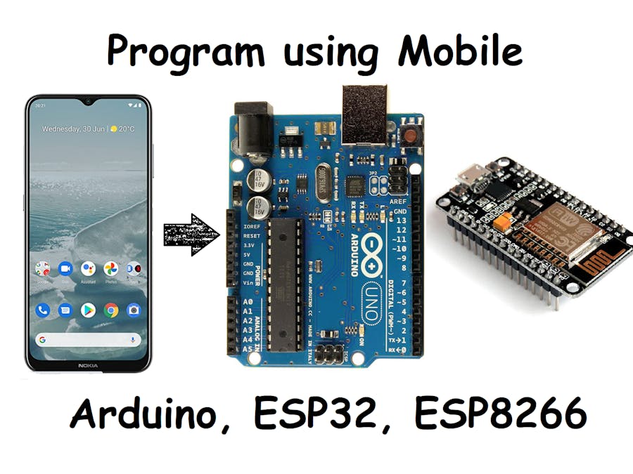 How to Program Arduino and ESP using Mobile device