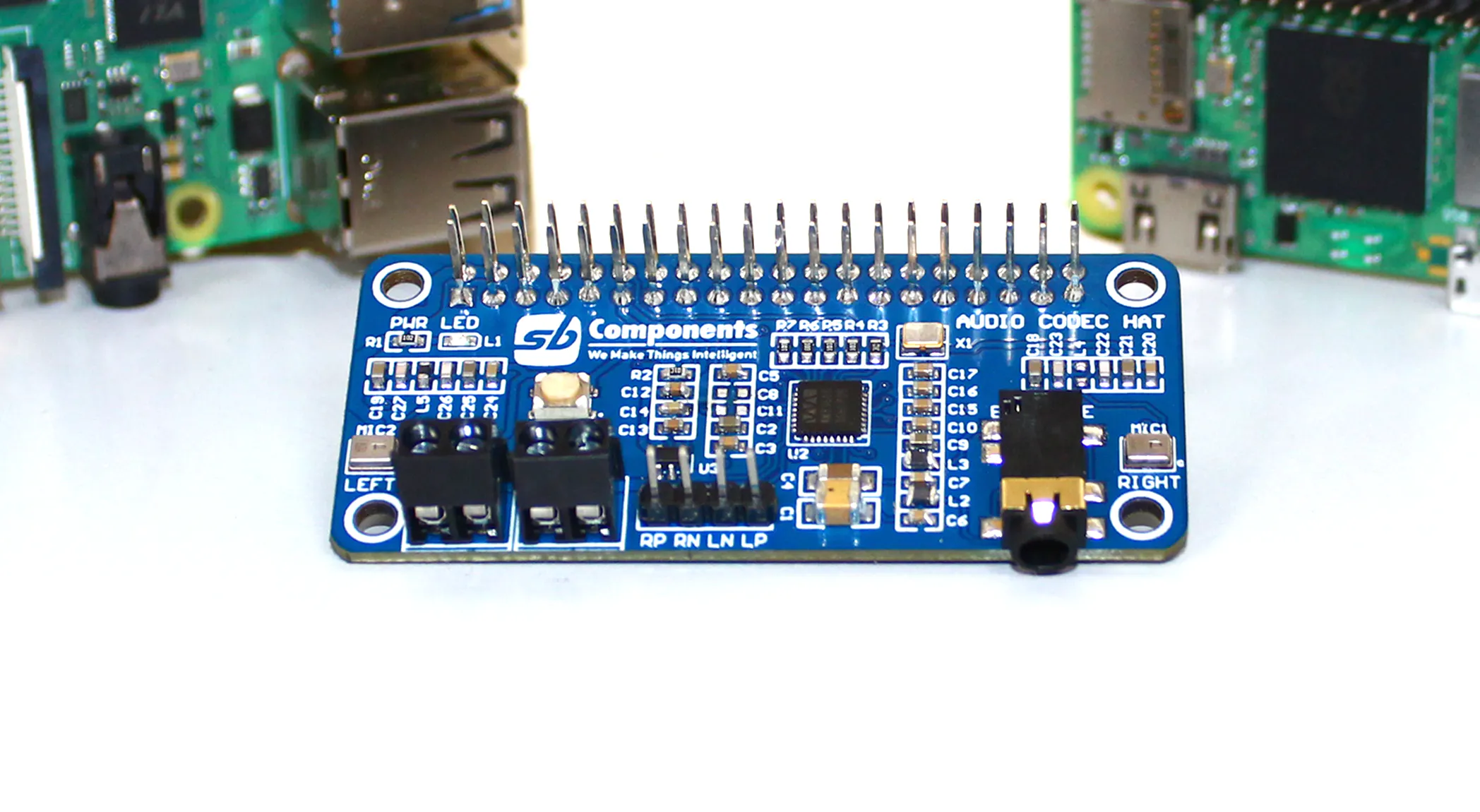 Audio Codec HAT for Raspberry Pi
