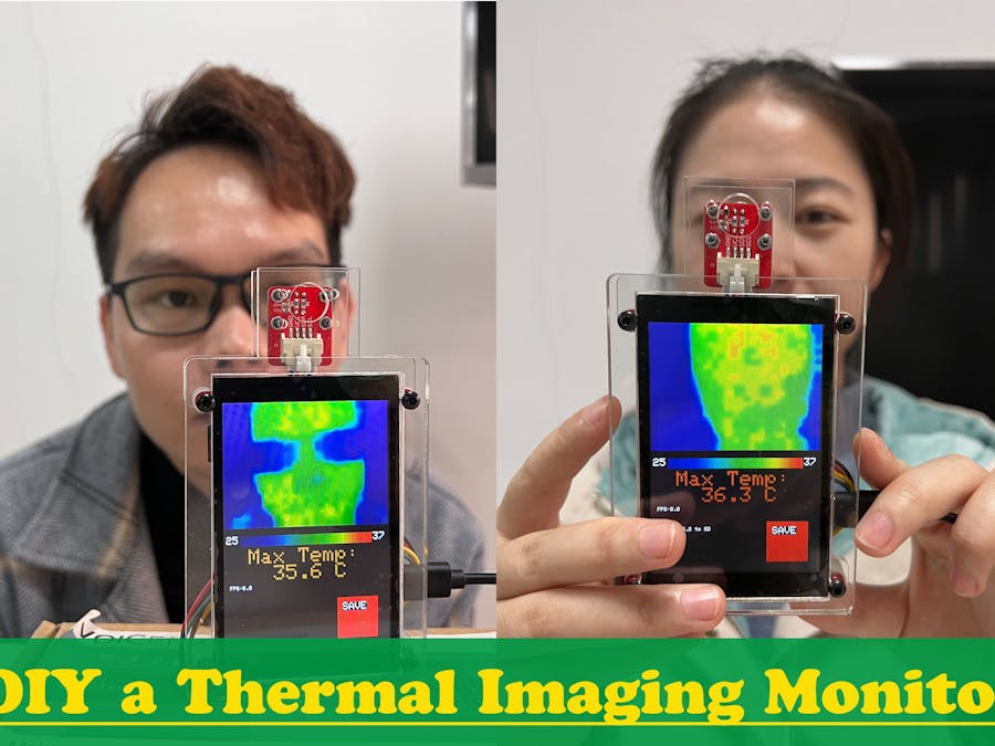 DIY a Thermal Imaging Monitor
