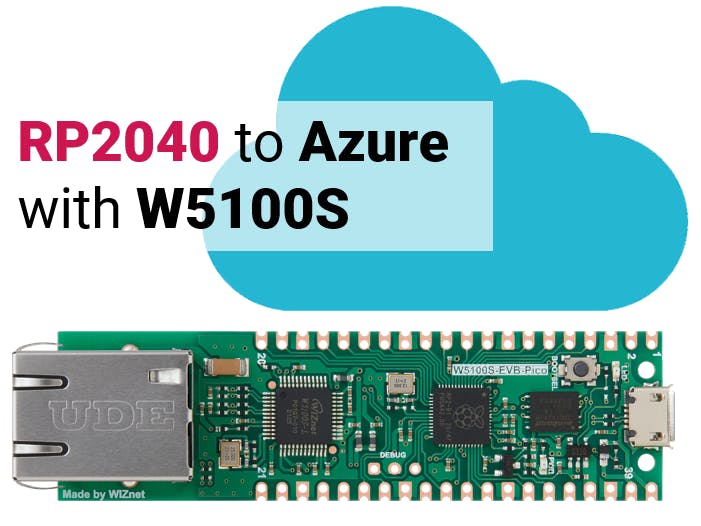 Connect W5100S-EVB-Pico to Azure IoT Cloud!