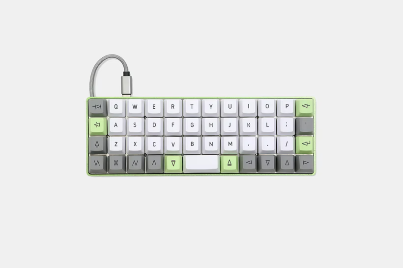 wireless ortholinear keyboard