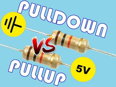 Using Pushbuttons with Arduino. Pullup vs Pulldown resistors