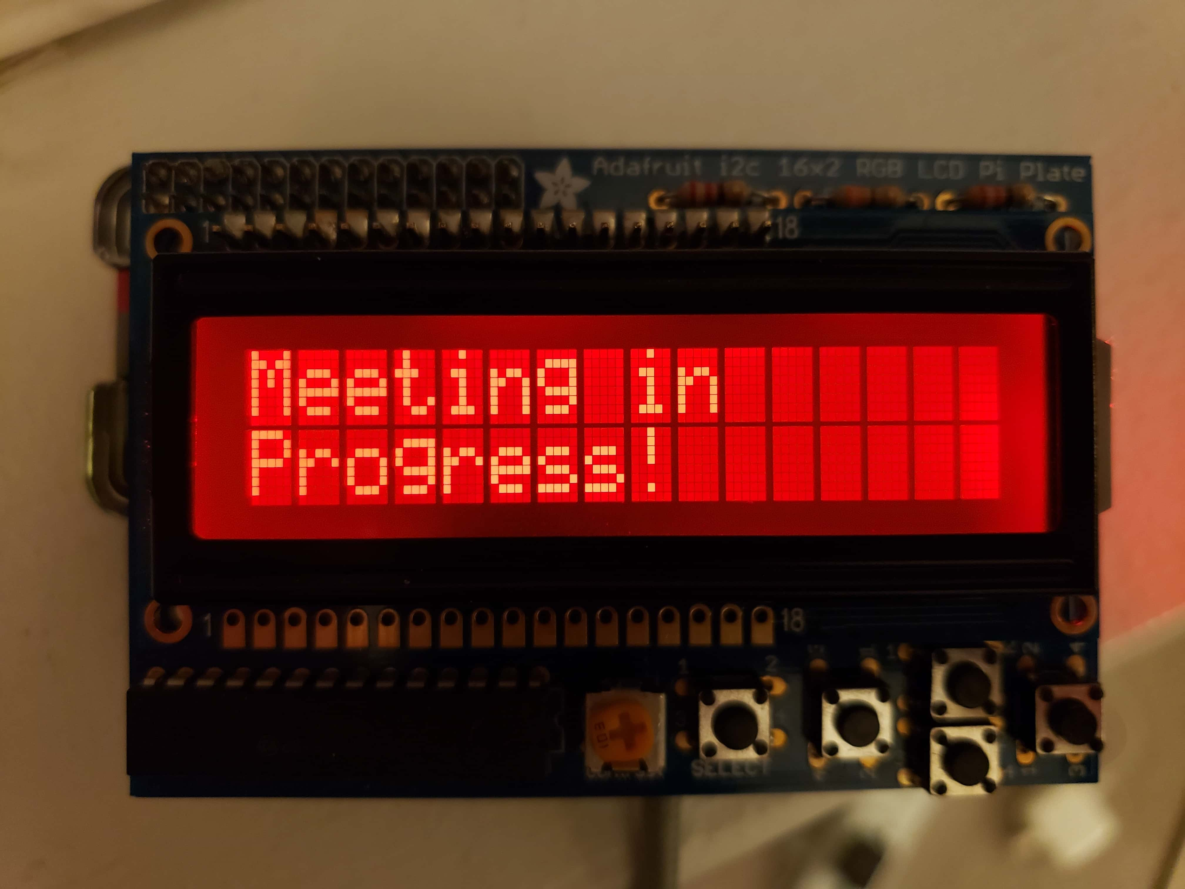 raspberry pi outlook calendar display