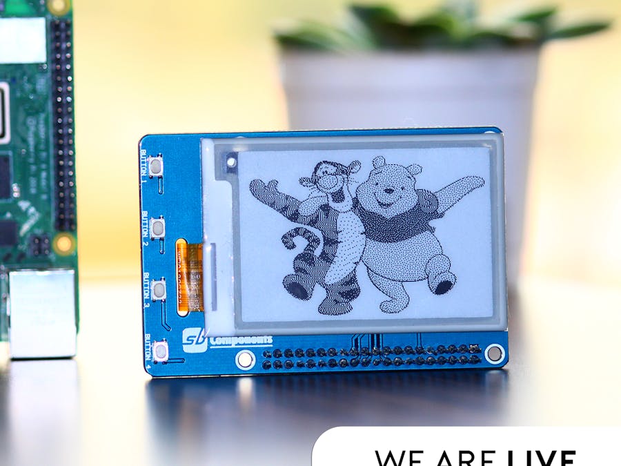 Active Matrix Electrophoretic Display(AMEPD) HAT