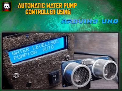 Automatic Water Pump Controller Using Arduino Uno