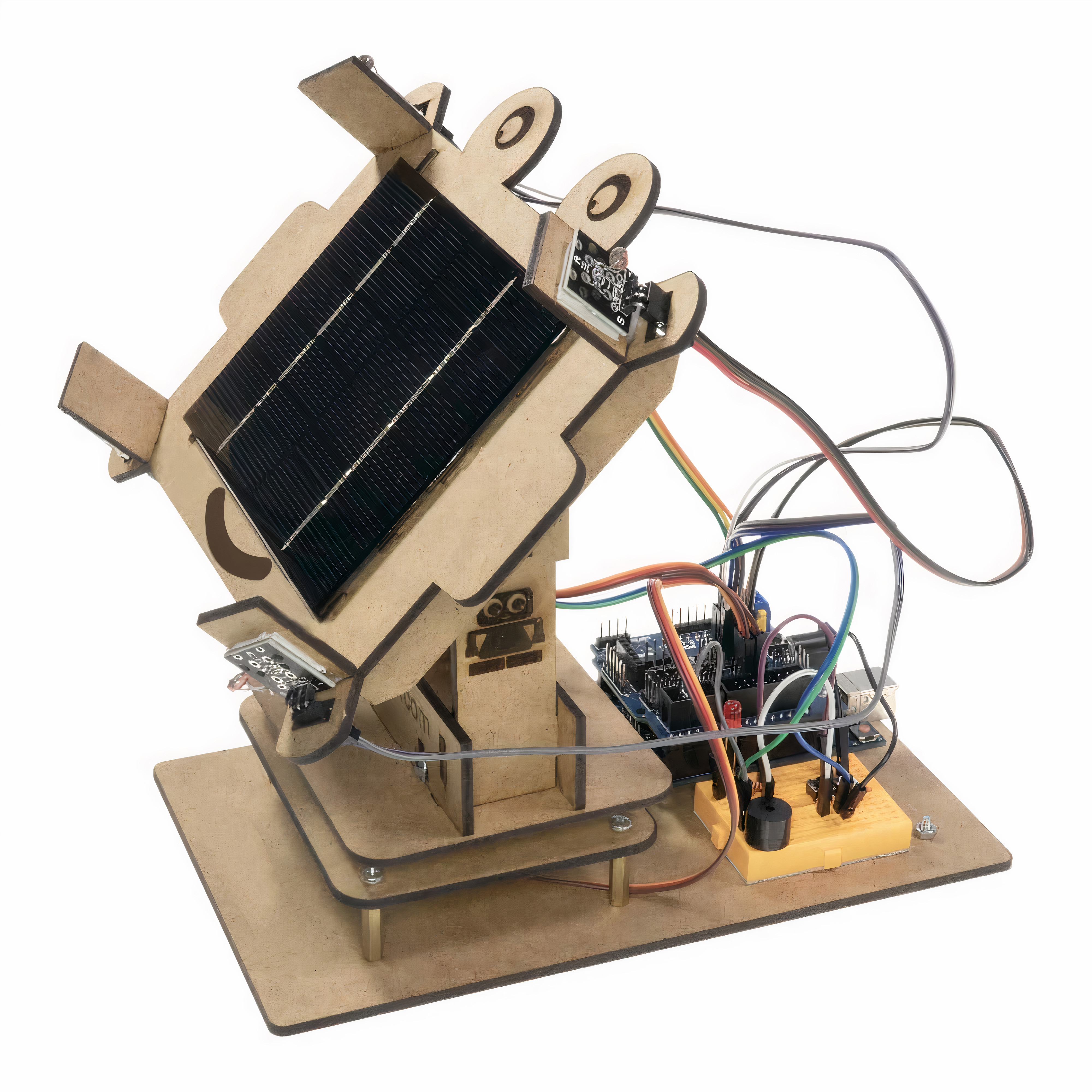 Arduino Based Solar Tracker Using LDR  Servo Motor