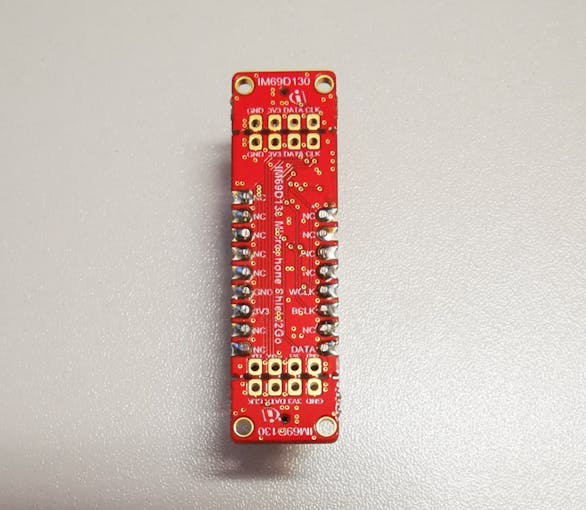 I2s Mems Microphone Im69d130 For Arduino Mkr And Infineon Xmc Arduino Project Hub 1768