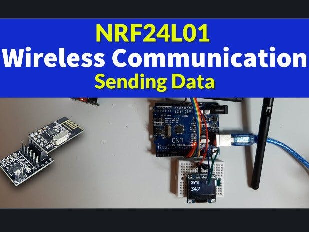 Sending Data With NRF24L01 Using Arduino