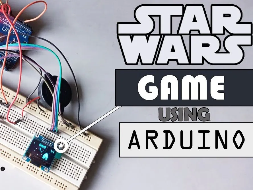 How To Make A STAR WARS Game Using Arduino and OLED? Retro G - Hackster.io