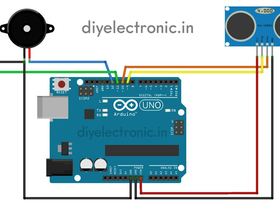 Automatic SocialDistancing using pirsensor and temp with LCD