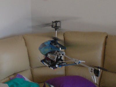 Adding a camera to a 43 g helicopter drone