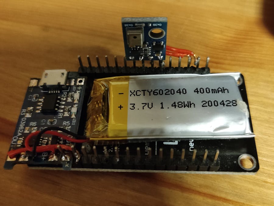 Nodemcu AHT10 Temp/Humidity Measuring WLAN MQQT