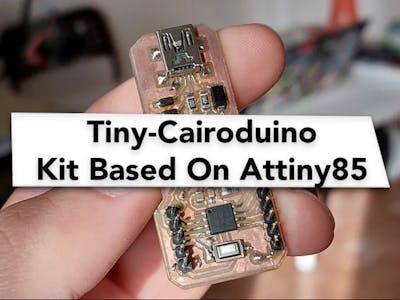 Tiny-Cairoduino Open-Source DIY Kit