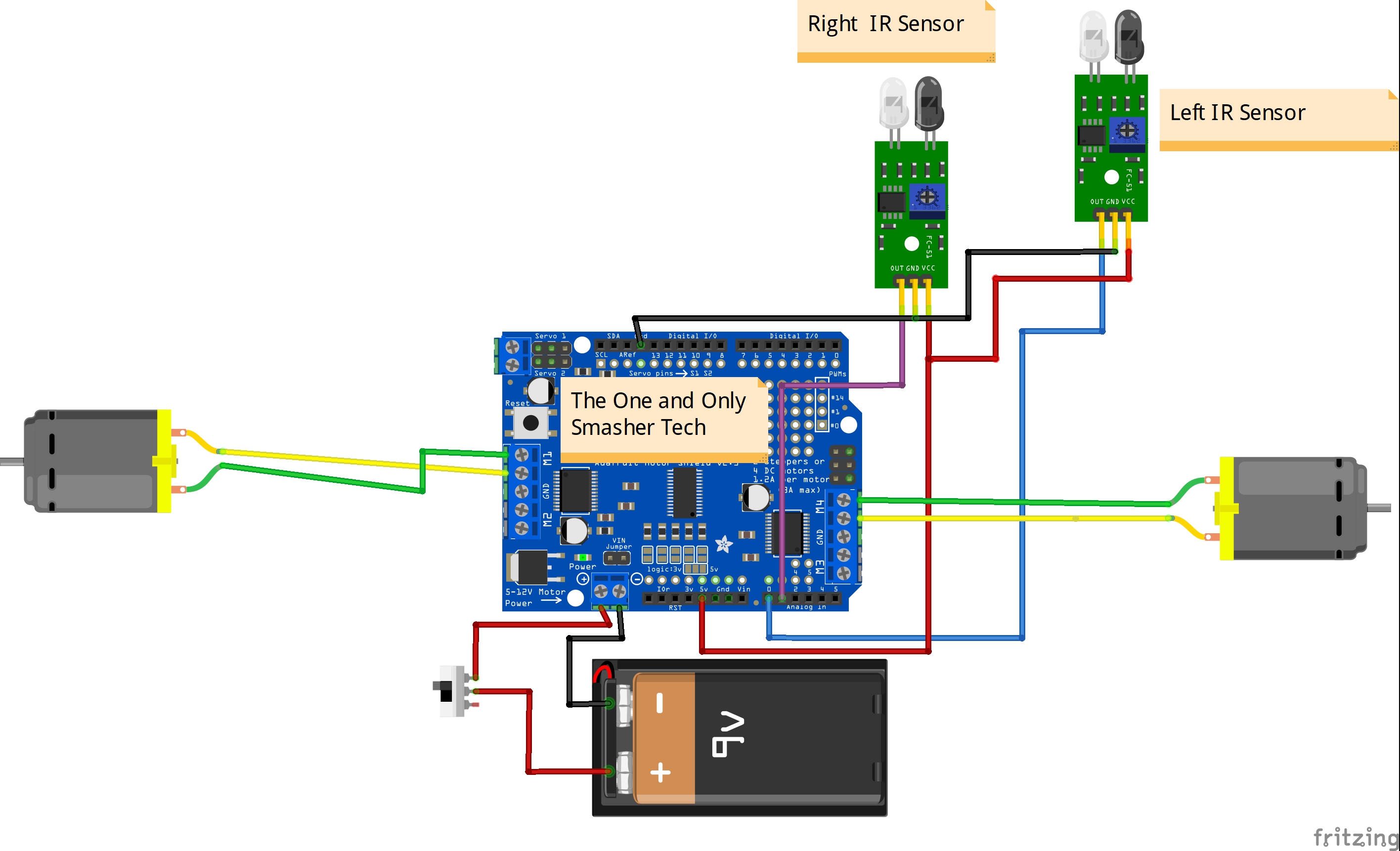 Line Follower Tank - Hackster.io