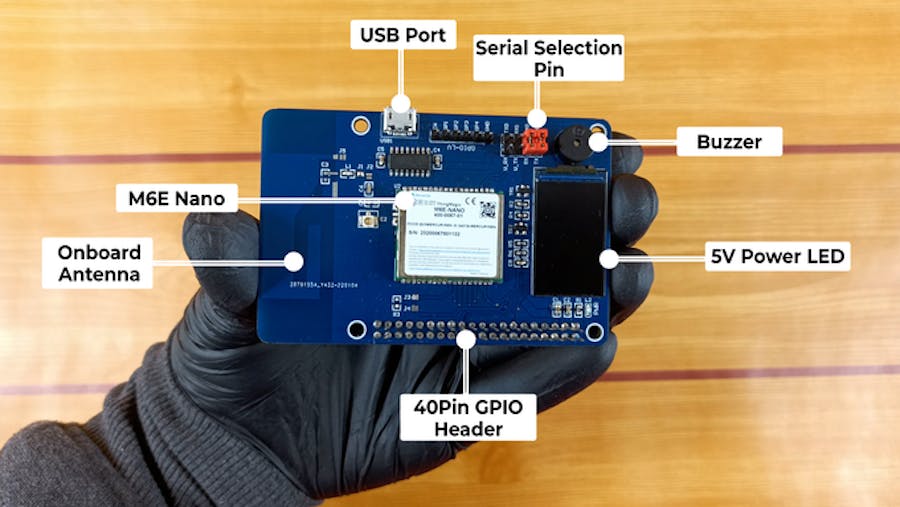 Read up to 200 Tags Per Second with UHF HAT for Raspberry Pi