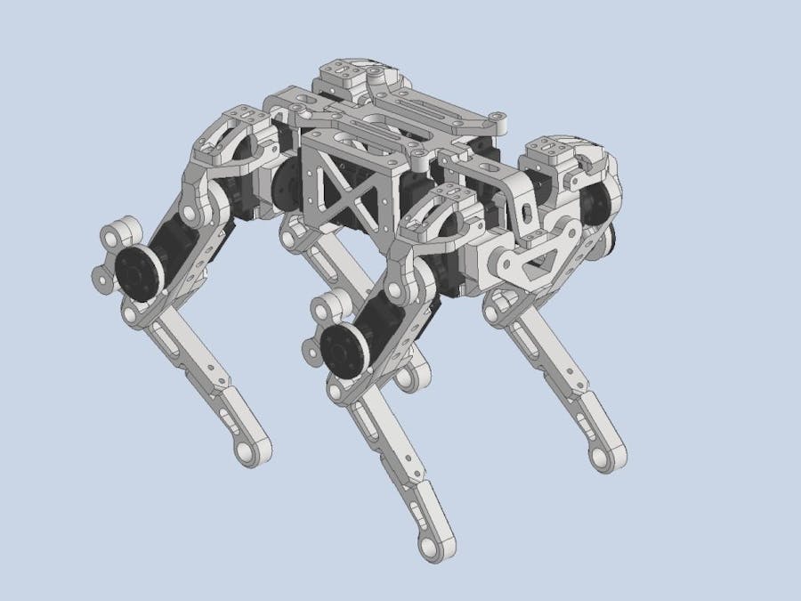 Quadruped bai servo