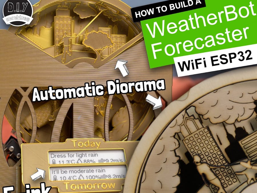 WeatherBot - a Motorised Weather Machine