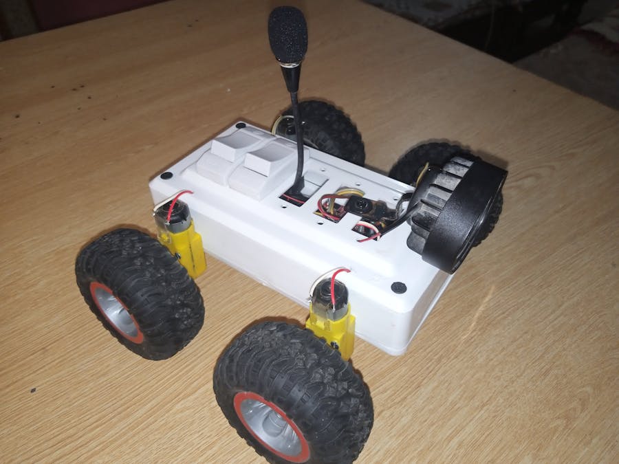 Voice command remote sales controlled car