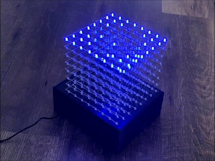 Blijven elke dag zomer A New Approach to LED Cubes - Hackster.io