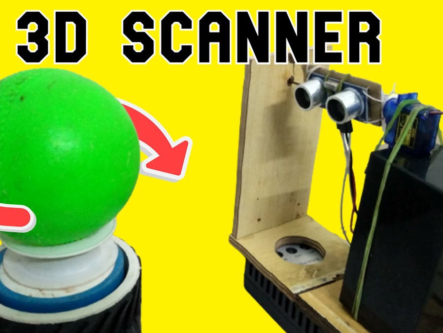 Making 3D Scanner, 3D Scan Object At Home
