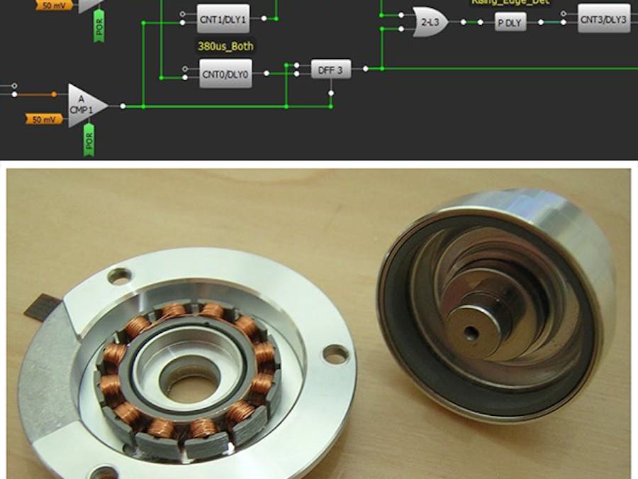 How to Make an Incremental Encoder from HDD Motor