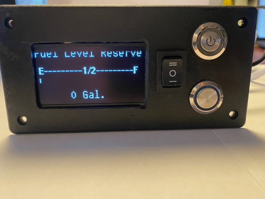 Reserve Fuel Tank Monitor and Transfer