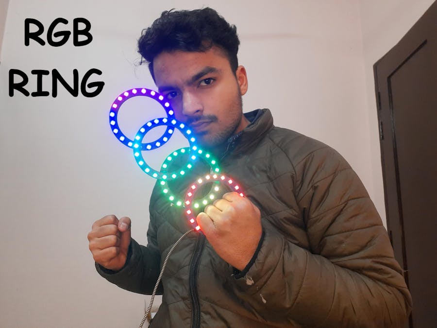 RGB Audi Ring-SMT Service from JLCPCB