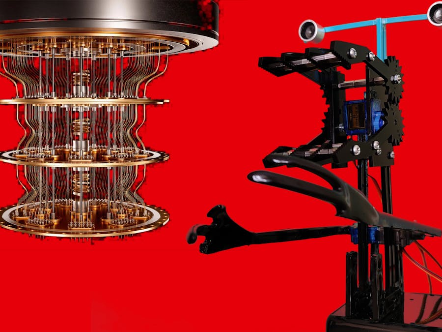 Quantum Powered Robot