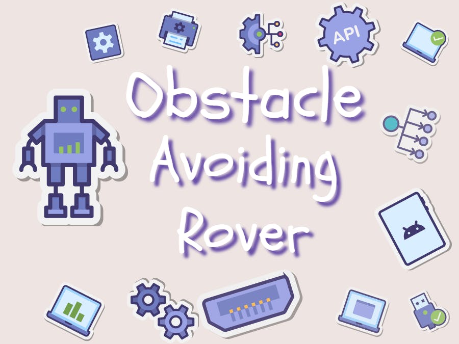 Obstacle avoiding robot(without motor driver)