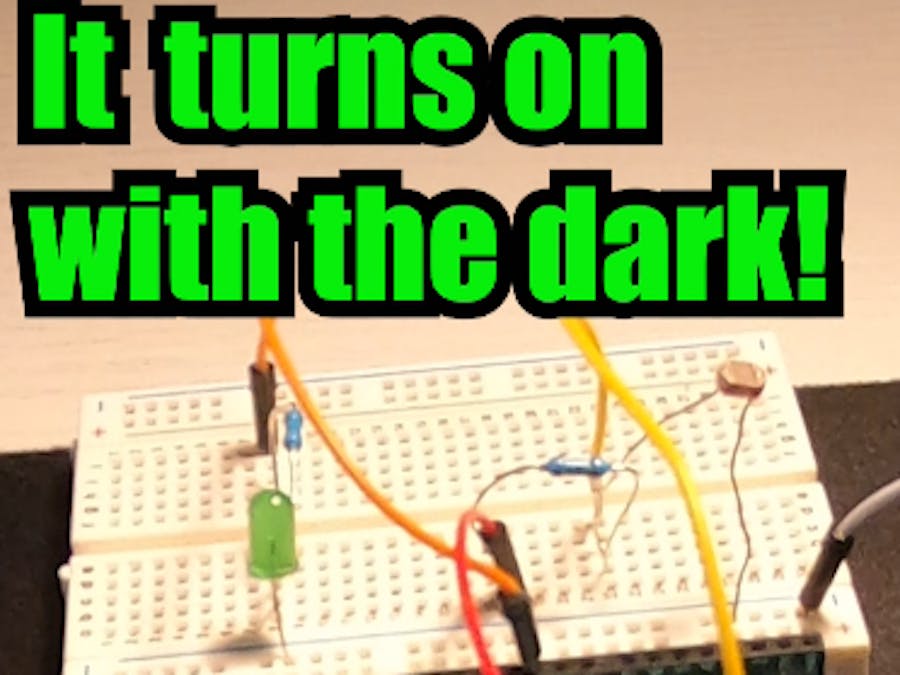 Automatic Night Light! Arduino