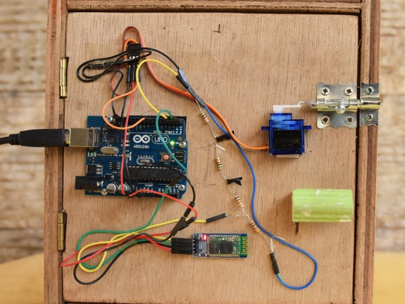 Arduino Controlled Servo Door Lock - Hackster.io