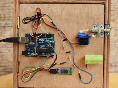 Arduino Controlled Servo Door Lock