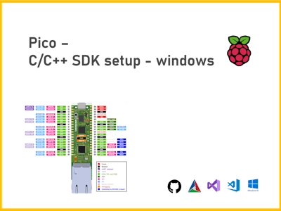How to setup Raspberry Pi Pico C/C++ SDK in Window10