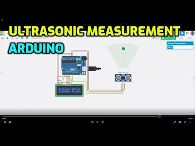 Cool Arduino Ultrasonic Transducer HC-SR04 on Tinkercad