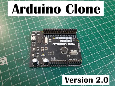 Arduino Clone version 2 board