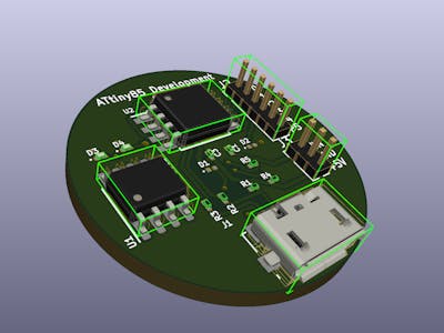 ATMEL AVR Breakout Board